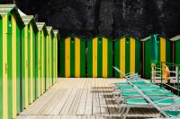 Kaboompics - Changing rooms at the beach in Sorrento, Tyrrhenian sea, Amalfi coast, Italy