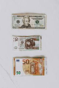 Polish Zloty - PLN - American Dollars USD - EURO