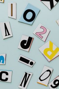 Kaboompics - Colorful alphabet letters