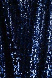 Kaboompics - Blue Sequin Background