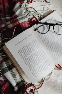 Kaboompics - Book - glasses