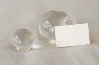 Kaboompics - Blank business card - glass balls