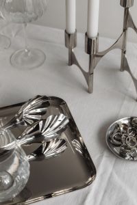 Silver jewelry - Rings - Metal Candleholder - Steel Dish
