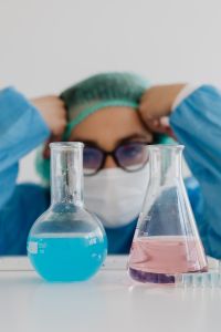 Female scientist - laboratory menzies