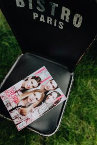 Kaboompics - Fashion magazine on a chair