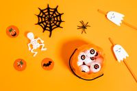 Kaboompics - Halloween flat lays backgrounds