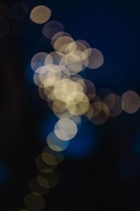 Kaboompics - White abstract bokeh lights