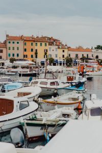 Kaboompics - Port and marina with boats in the old town of Rovinj, Croatia