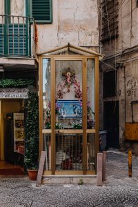 Kaboompics - A religious shrine in the back streets of the old city of Naples
