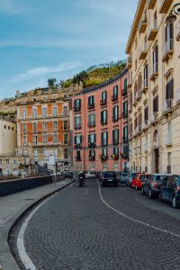 Kaboompics - Street with colourful tenement houses in Naples