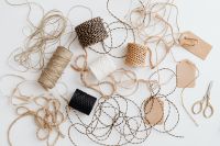Kaboompics - Natural Jute Twine - Gift Wrapping - Background
