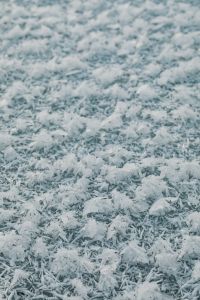 Kaboompics - snowflakes on a frozen lake