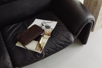 Kaboompics - De Sede DS-2011 Black Leather Two Leather Sofa