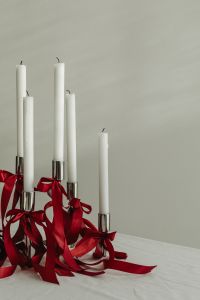 The Romance of Ribbons - Bow Candle Holder