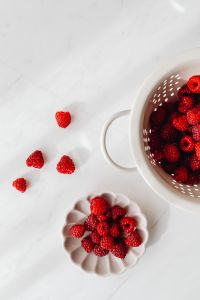 Delicious Fresh Raspberries