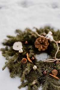 Kaboompics - Winter Wreath