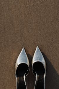 Kaboompics - Silver shoes - High Heels