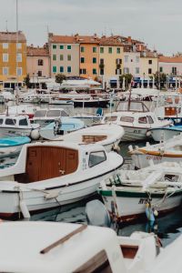 Kaboompics - Port and marina with boats in the old town of Rovinj, Croatia