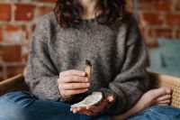 Kaboompics - Clearing Energy In Home Using Palo Santo - Smudge Wood - Healing