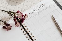 Kaboompics - Planner - April 2020