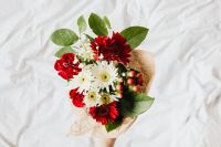 Bouquet of Flowers with Copy Space - Background